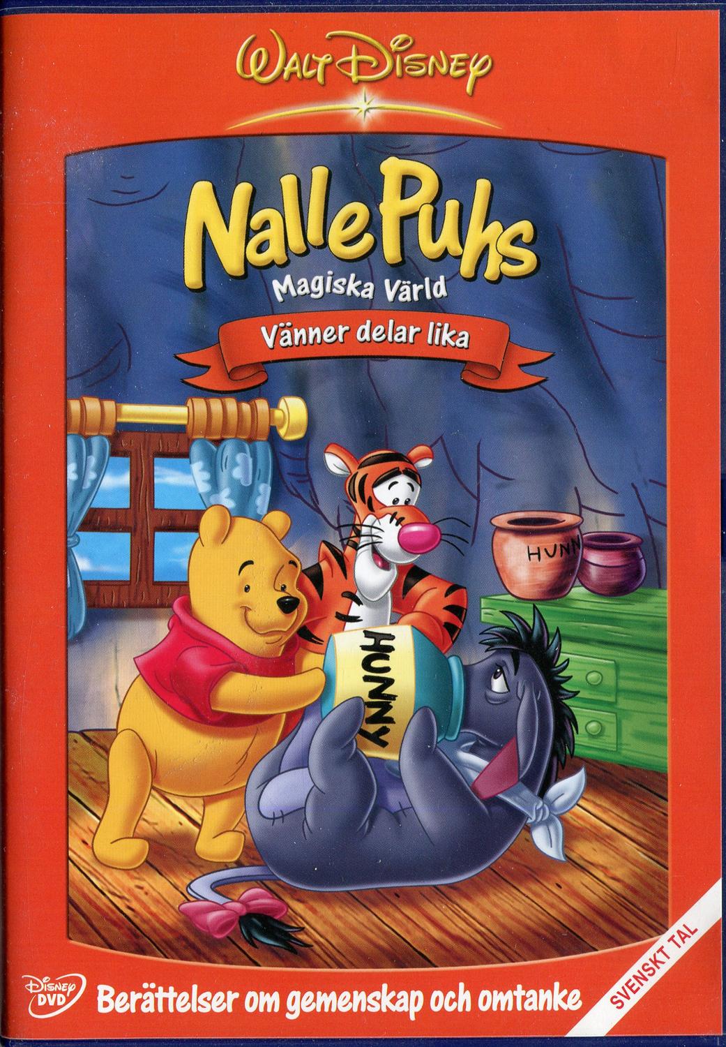 The Magical World of Winnie the Pooh Share Your World (2005) DVD, Swedish Edition