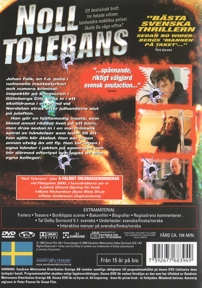 Noll Tolerans (2000) DVD