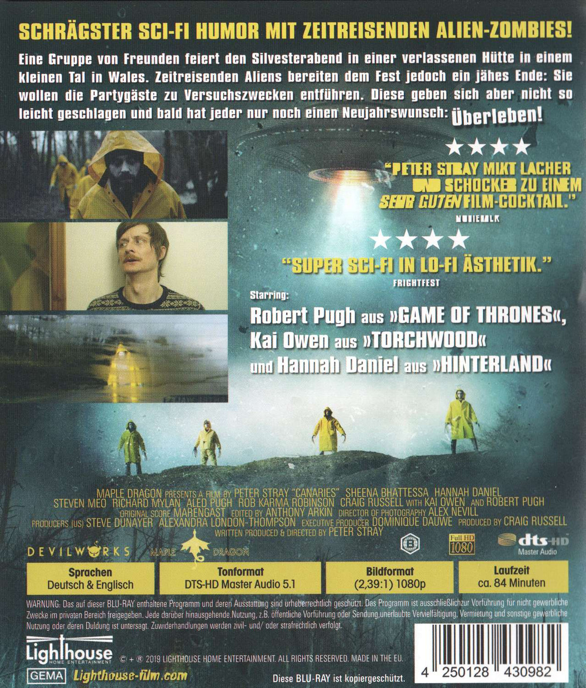 Canaries (2017) Blu-ray
