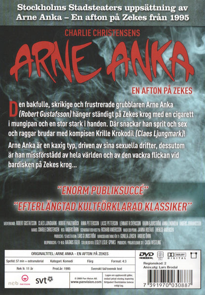 Arne Anka En Afton På Zekes (1995) DVD