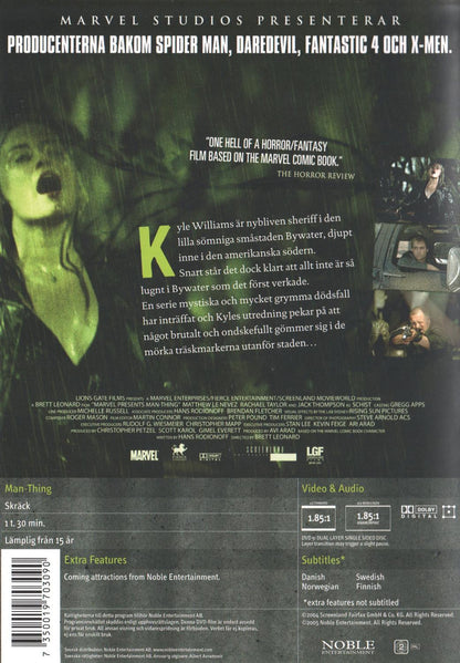 Man Thing (2006) DVD