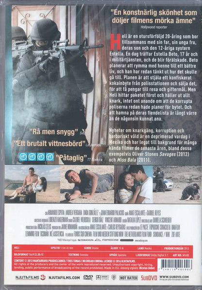 Heli (2013) DVD