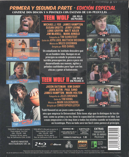 Teen Wolf  & Teen Wolf Too (1985) Blu-ray, Special Edition