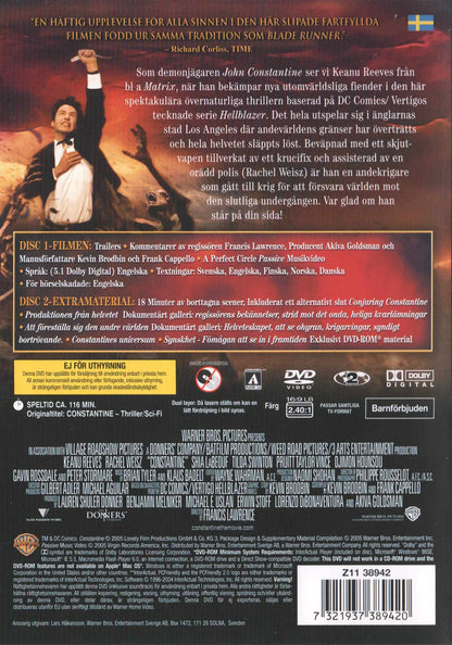 Constantine (2005) DVD