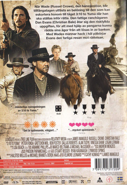 3:10 to Yuma (2007) DVD