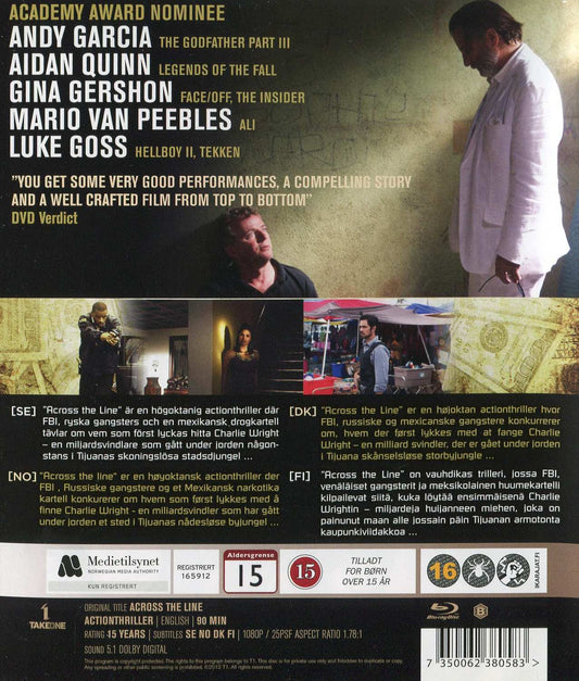 Across the Line (2012) Blu-ray