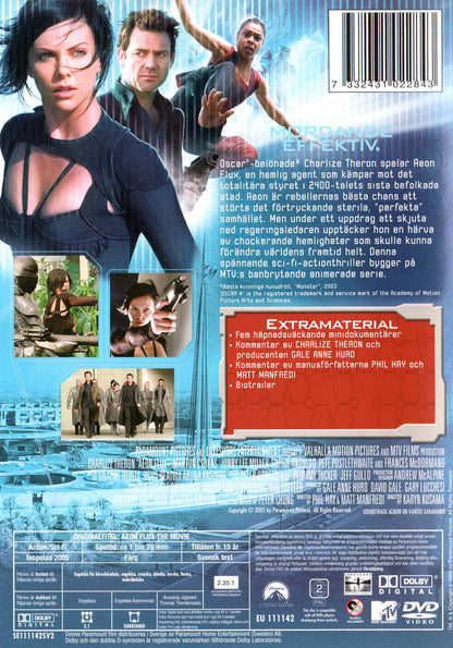 Aeon Flux (2006) DVD