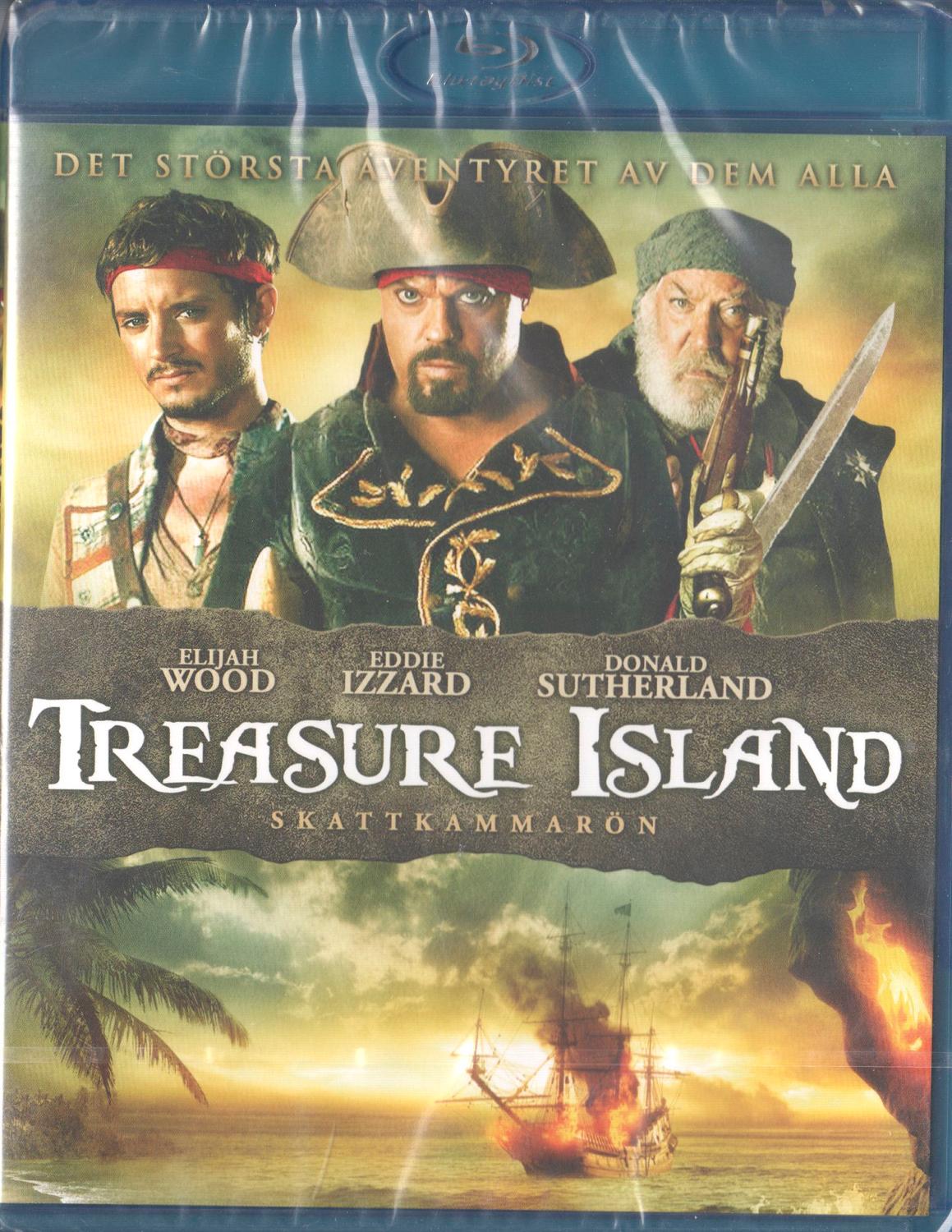 Treasure Island (2012) Blu-ray, Swedish Edition