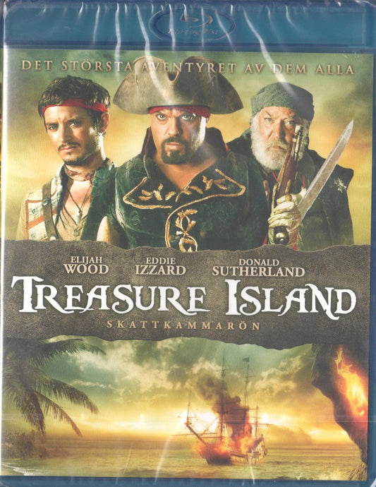 Treasure Island (2012) Blu-ray, Swedish Edition