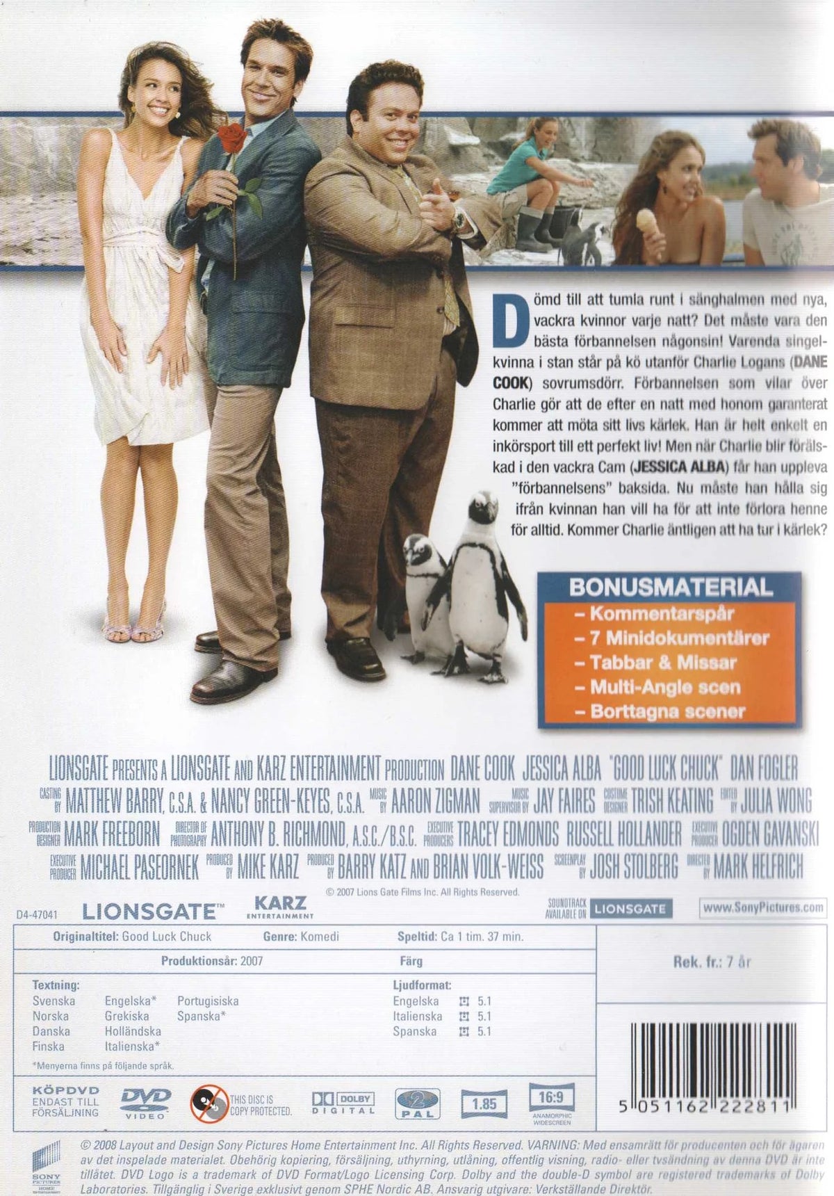 Good Luck Chuck (2007) DVD