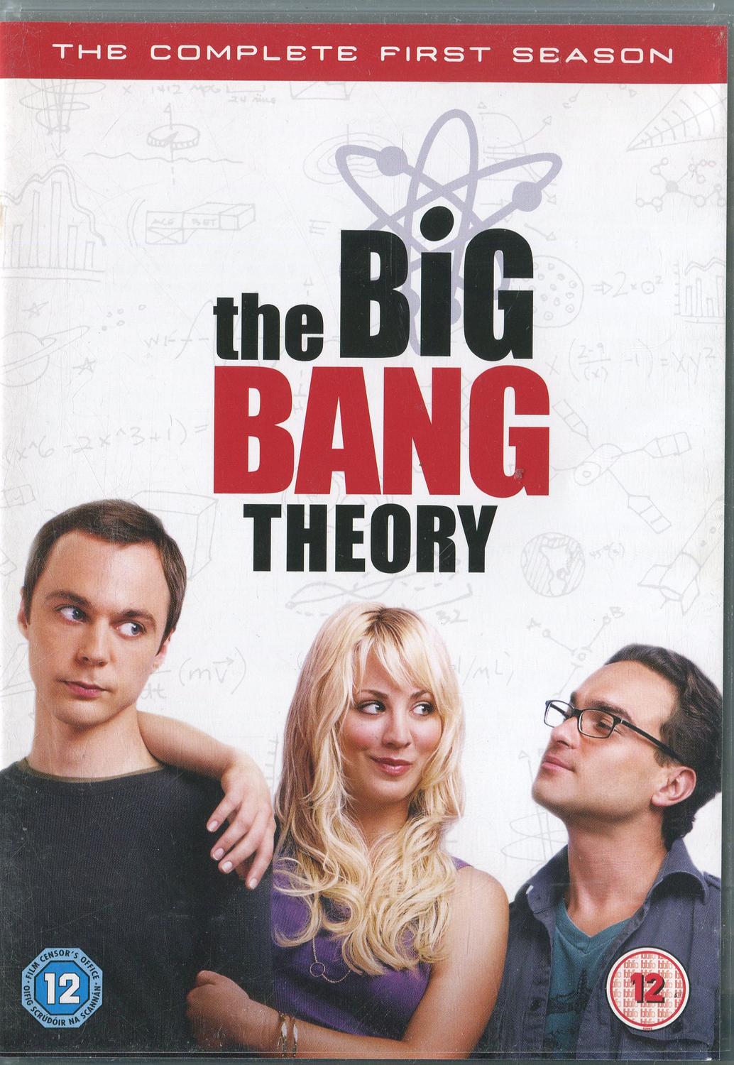The Big Bang Theory The Complete First Season DVD
