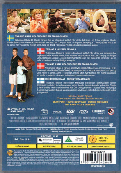 Two and a Half Men  Season 2 (2004) DVD