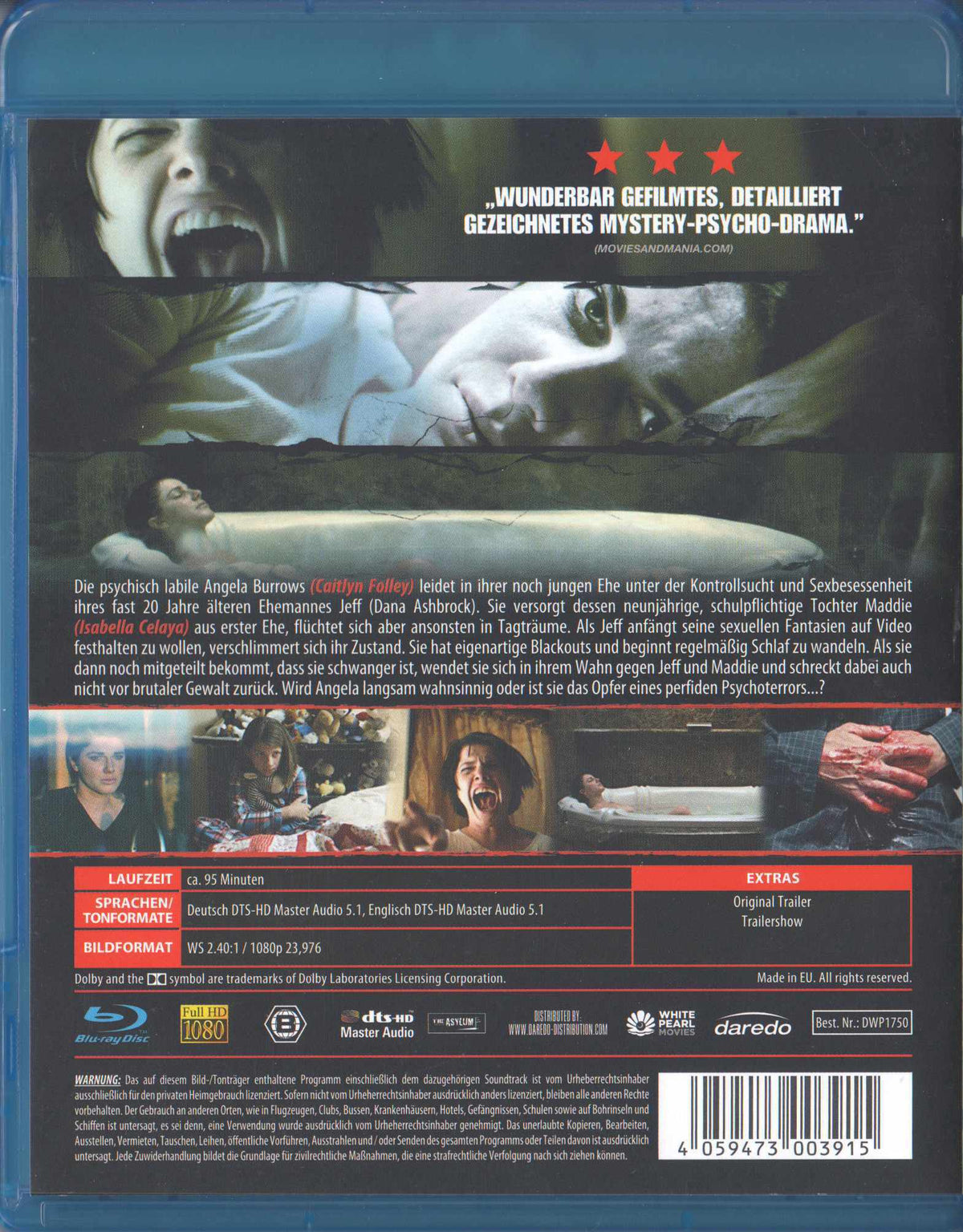 Restraint (2017) Blu-ray, UNCUT