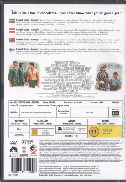 Forrest Gump (1994) DVD