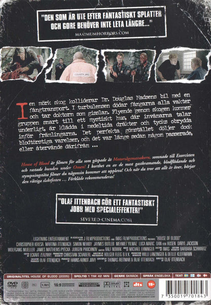House of Blood (2005) DVD