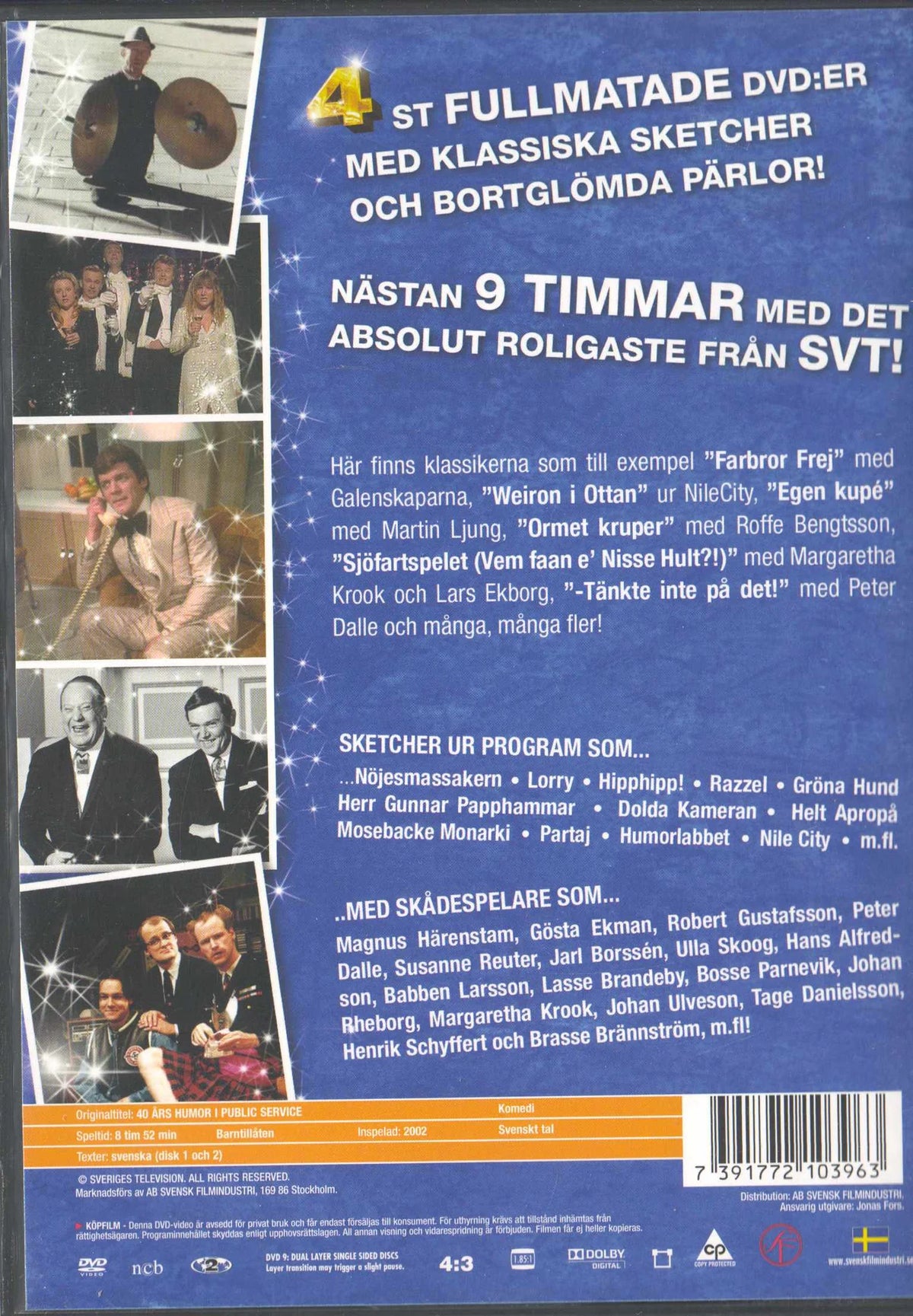 40 Års Humor I Public Service DVD