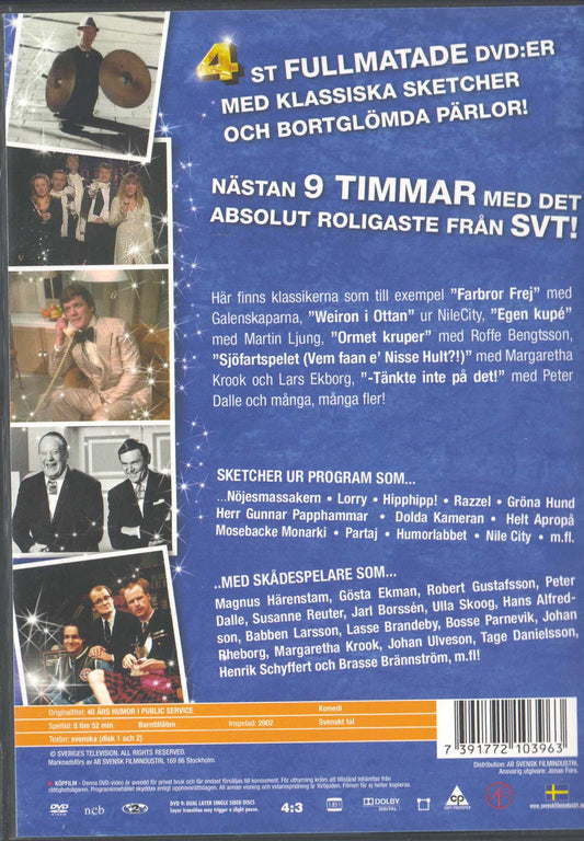 40 Års Humor I Public Service DVD