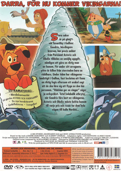 Asterix and the Vikings Asterix och Vikingarna (2005) DVD