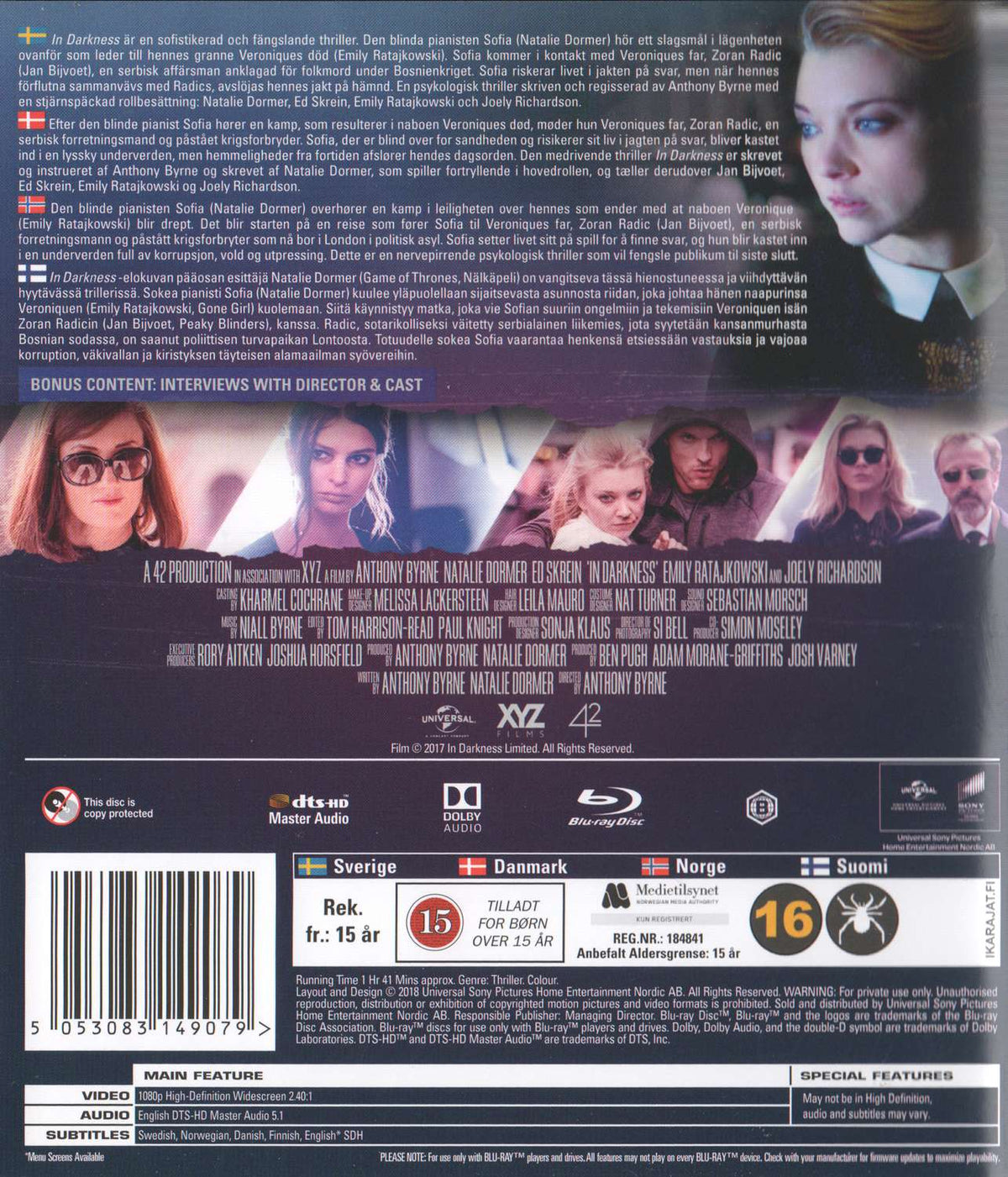 In Darkness (2018) Blu-ray