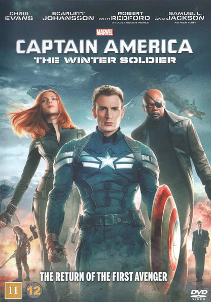 Captain America The Winter Soldier (2014) DVD
