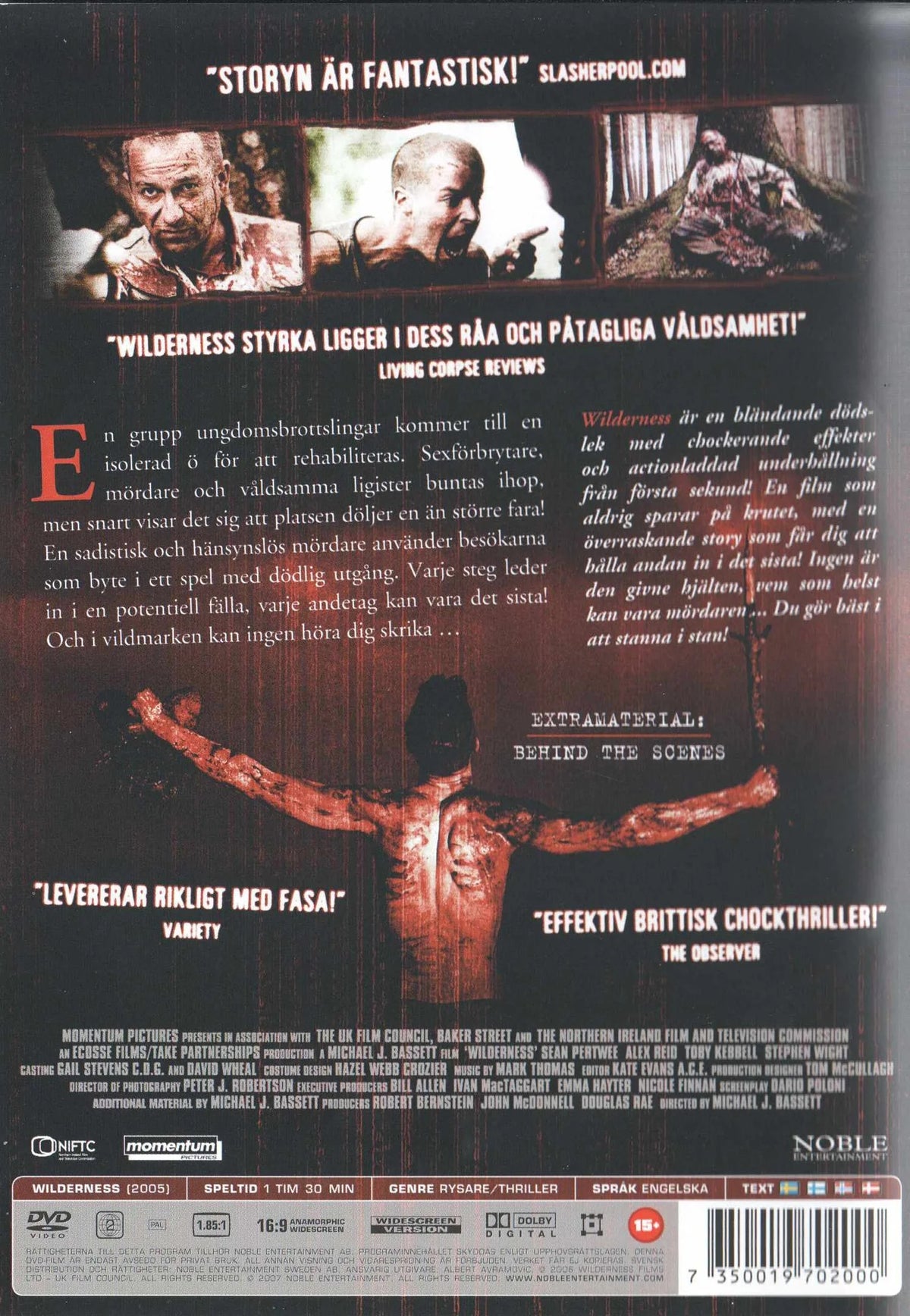 Wilderness (2007) DVD