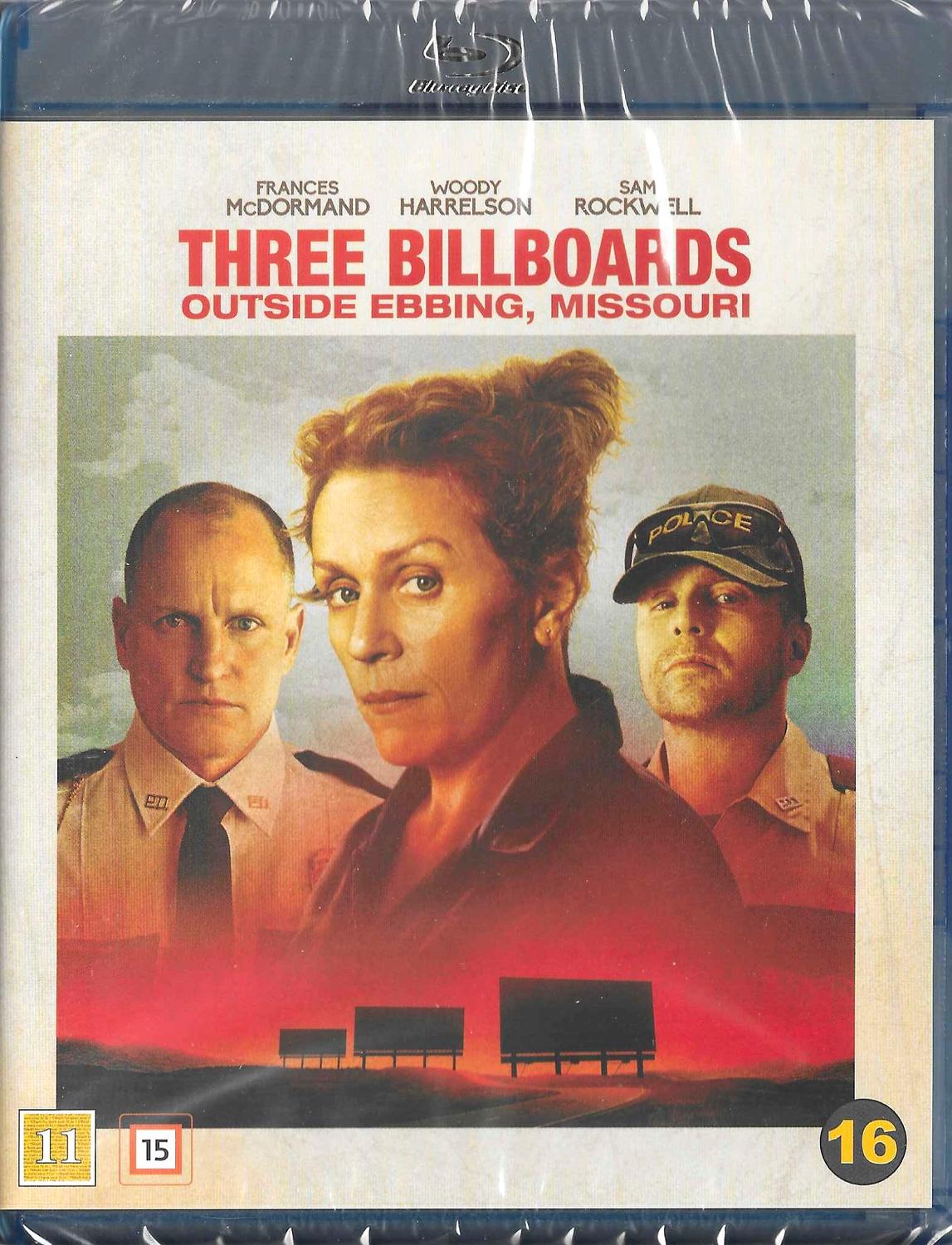 Three Billboards Outside Ebbing Missouri (2017) Blu-ray