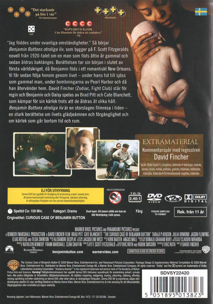 The Curious Case of Benjamin Button (2008) DVD