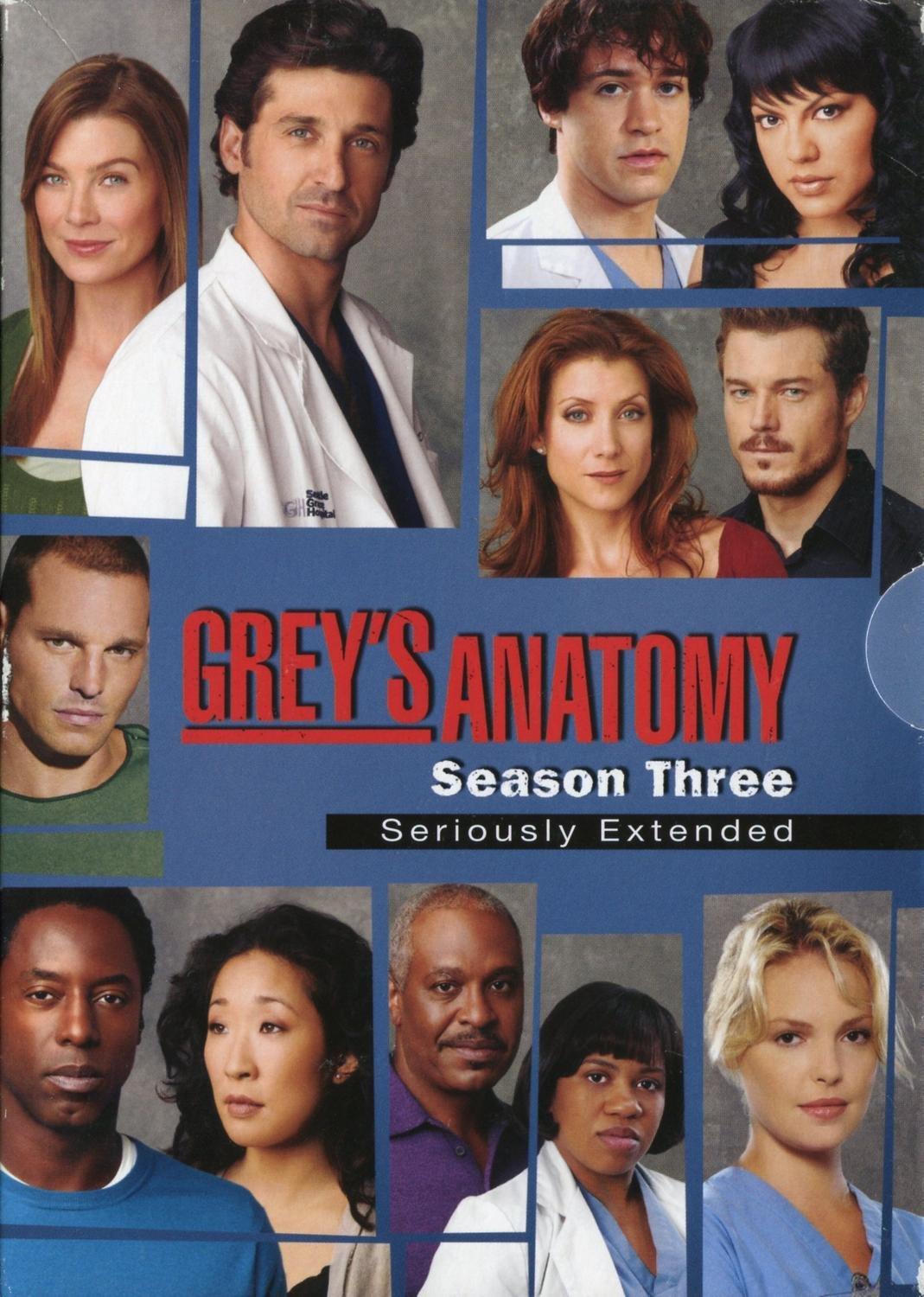 Grey's Anatomy Season Three DVD