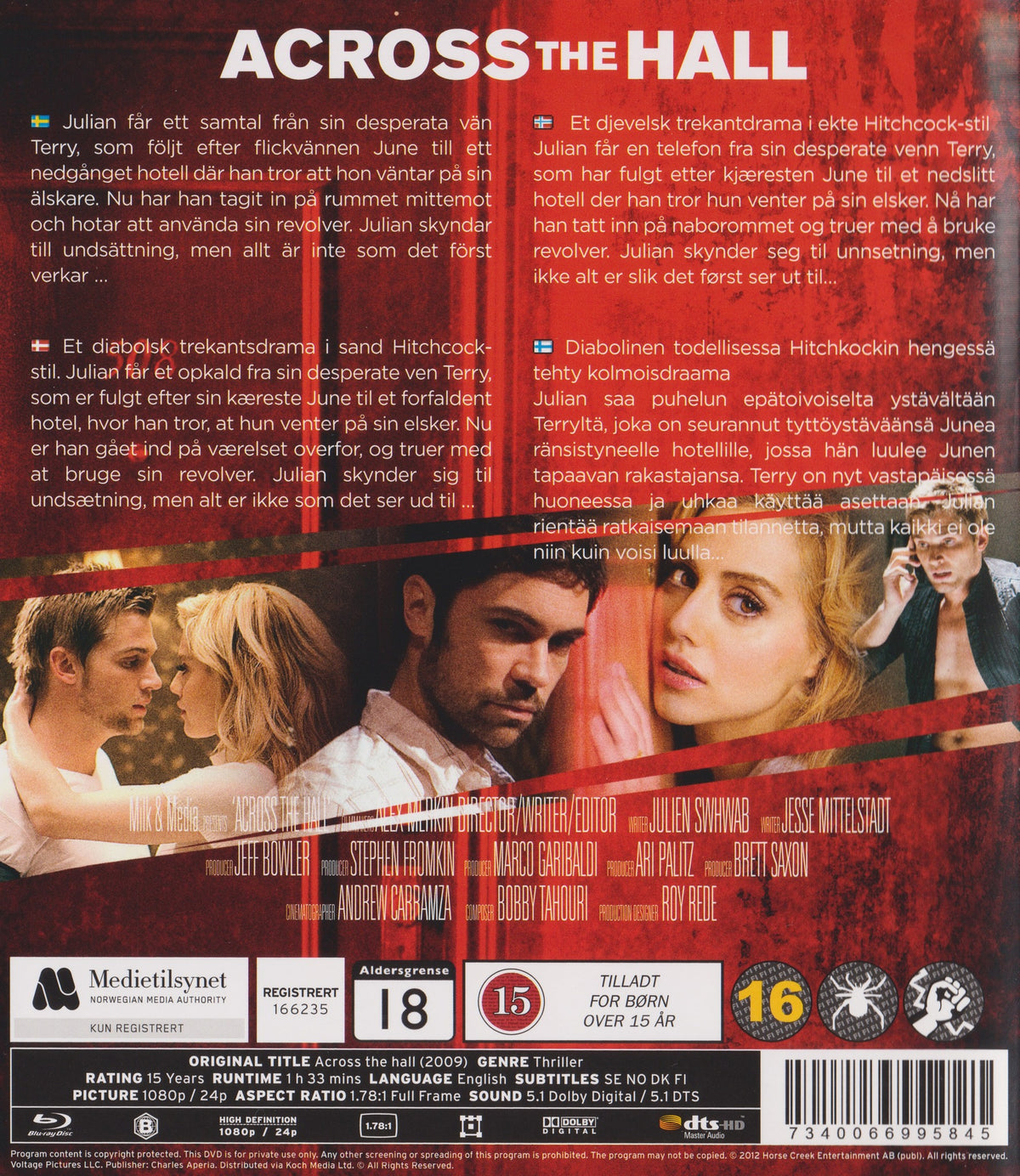 Across the Hall (2009) Blu-ray
