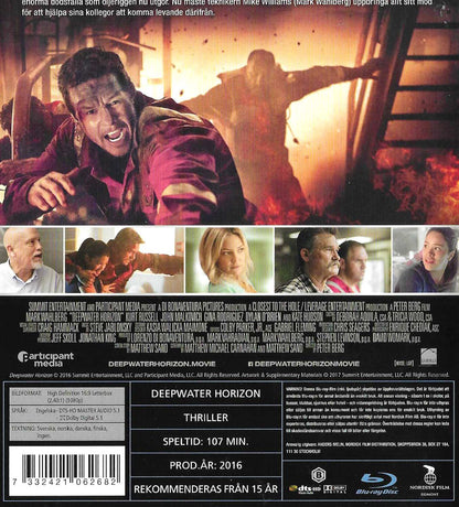Deepwater Horizon (2016) Blu-ray