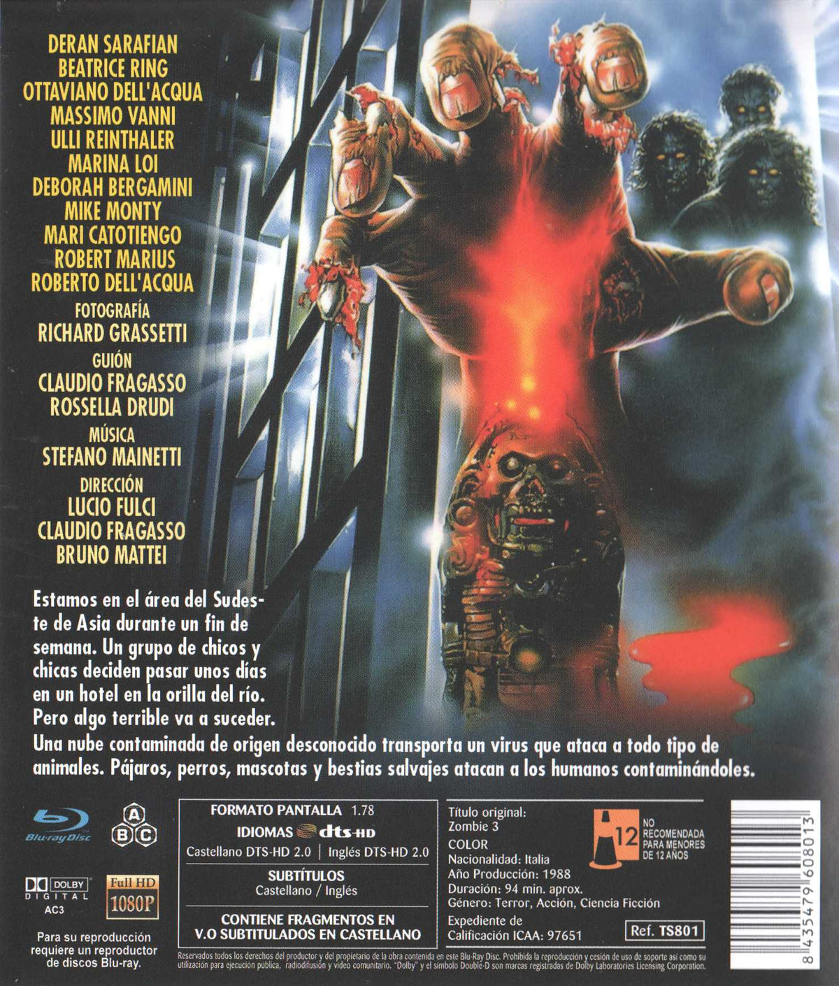 Zombie 3 (1988) Blu-ray