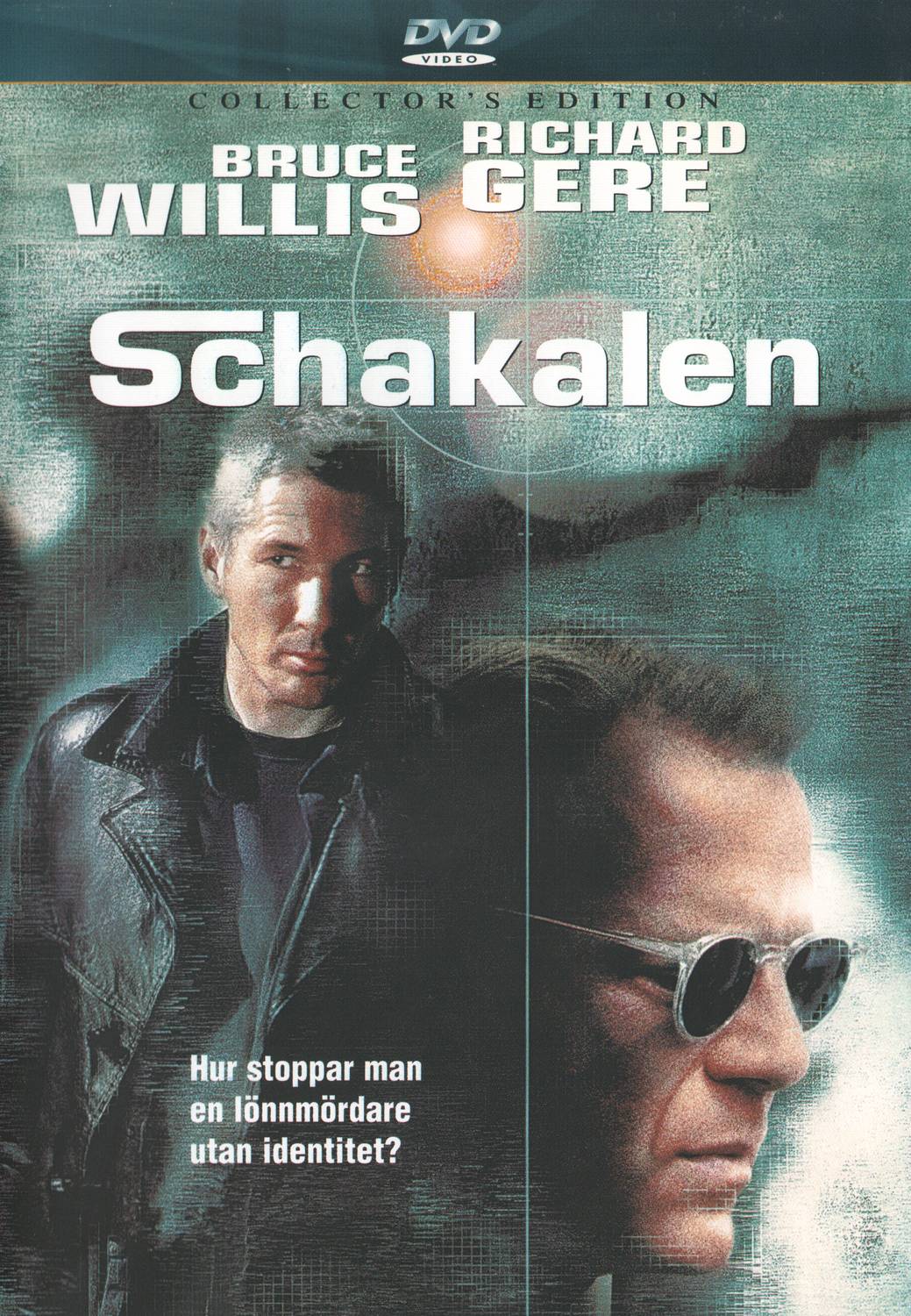 The Jackal (1997) DVD, Swedish Edition