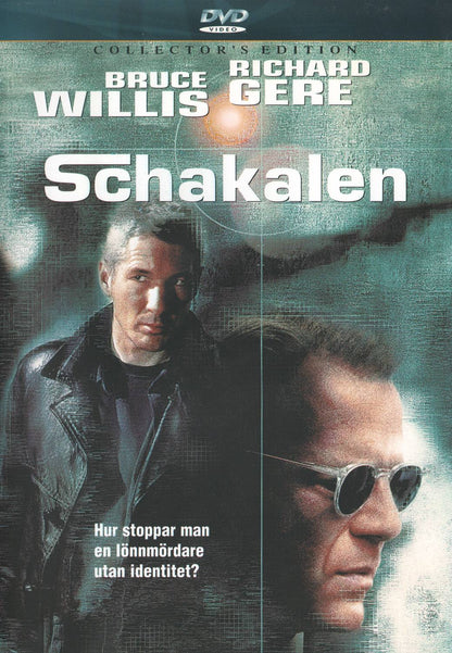 The Jackal (1997) DVD, Swedish Edition