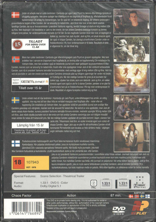 Chaos Factor (2000) DVD