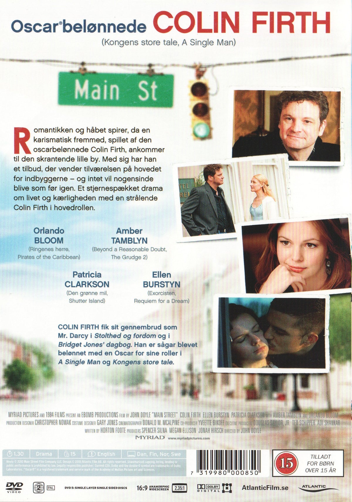 Main Street (2010) DVD