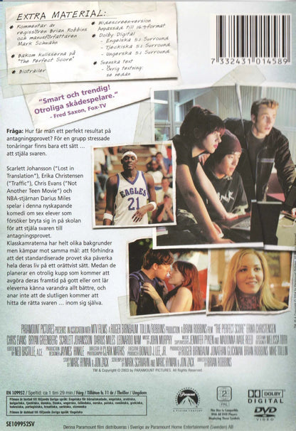 The Perfect Score (2004) DVD