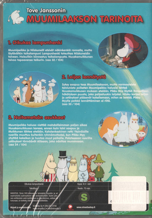 Muumi 11 Oikukas Lampunhenki (1990) DVD, Mumin