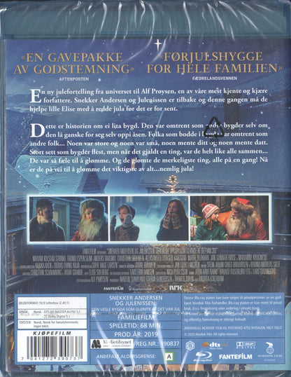 Snekker Andersen Og Julenissen Den Vesle Bygda Som.. (2019) Blu-ray