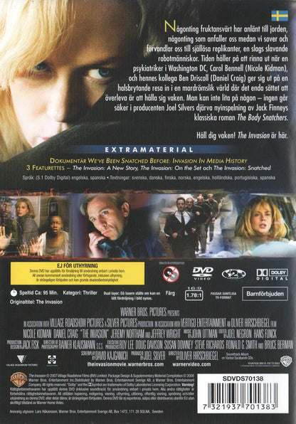 The Invasion (2007) DVD