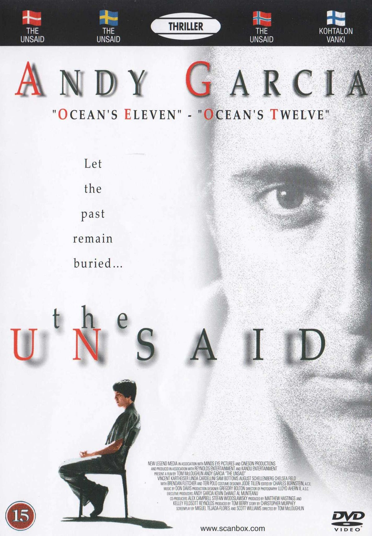 The Unsaid (2001) DVD