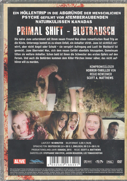 Primal Shift (2016) DVD