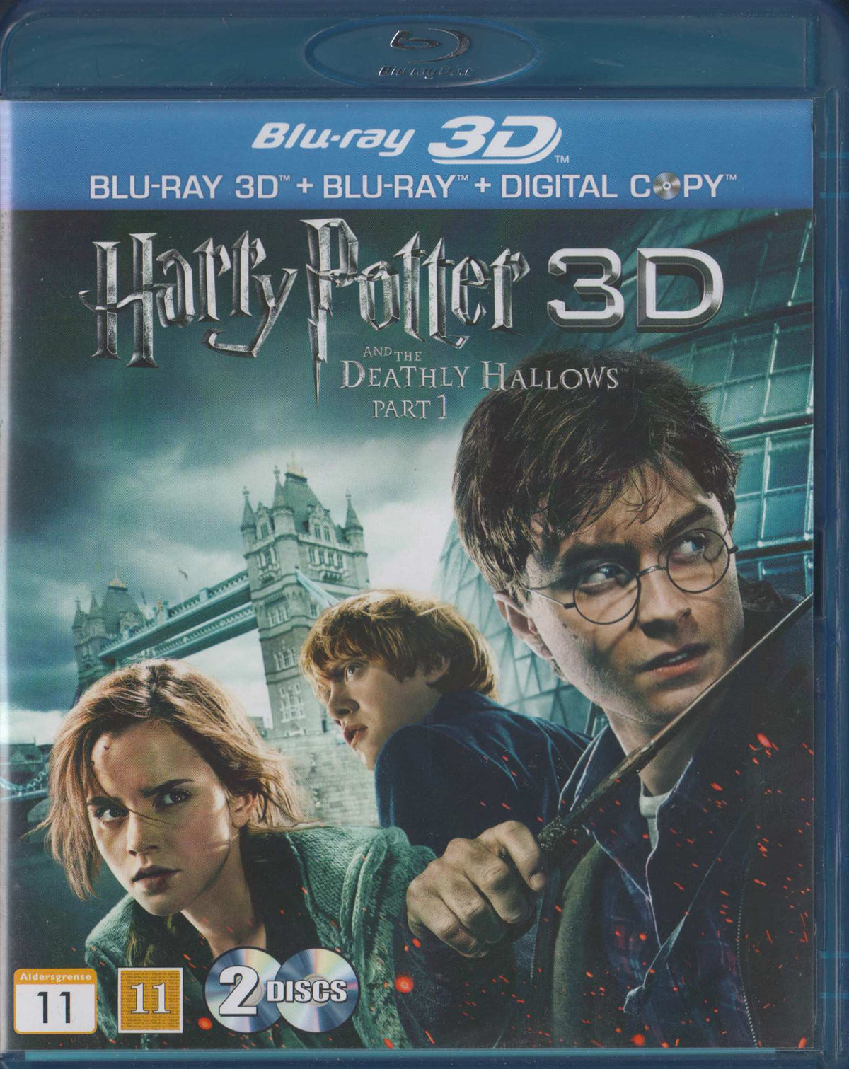 Harry Potter and the Deathly Hallows: Part 1 (2011) Blu-ray, 3D