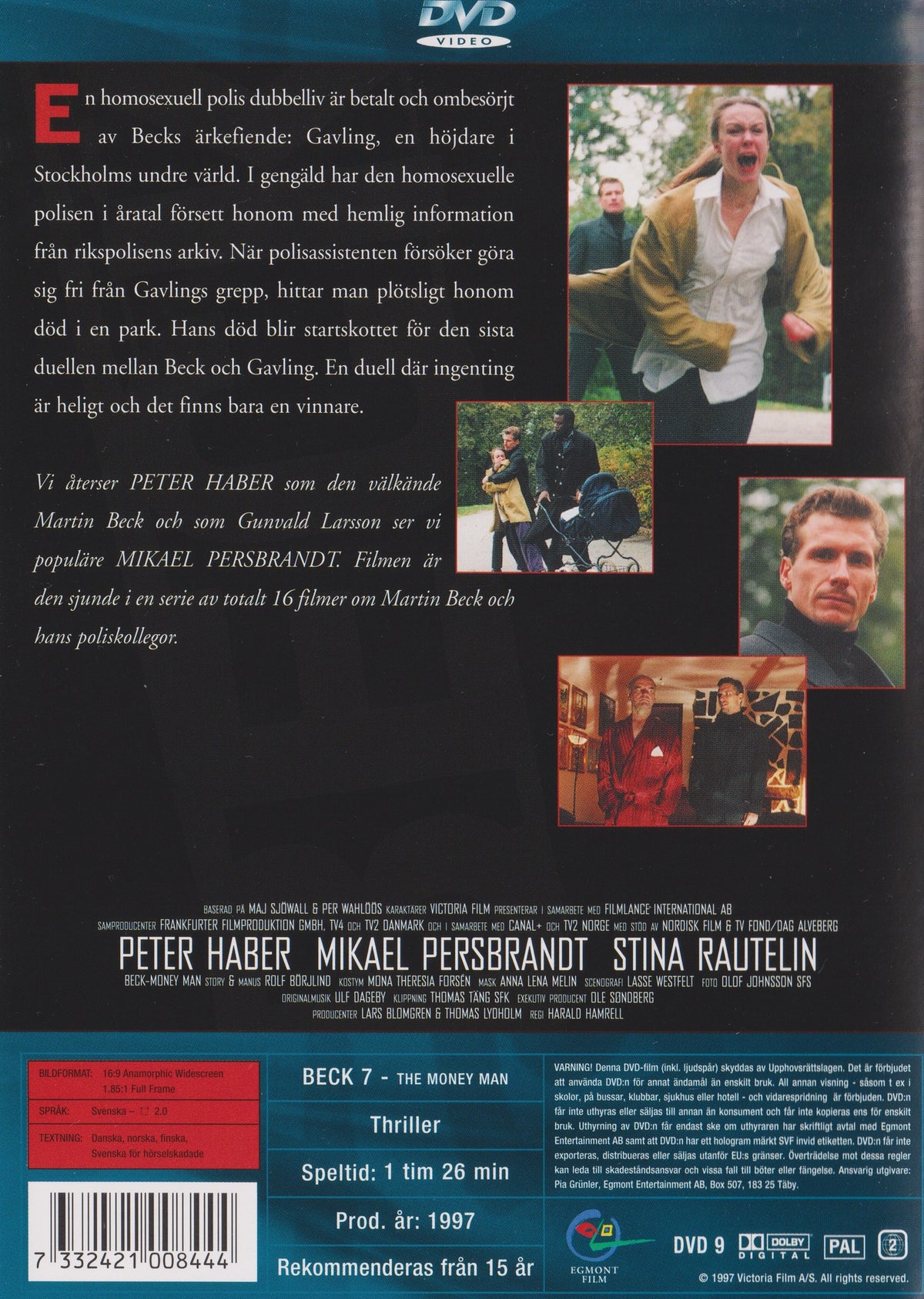 Beck The Money Man (1997) DVD
