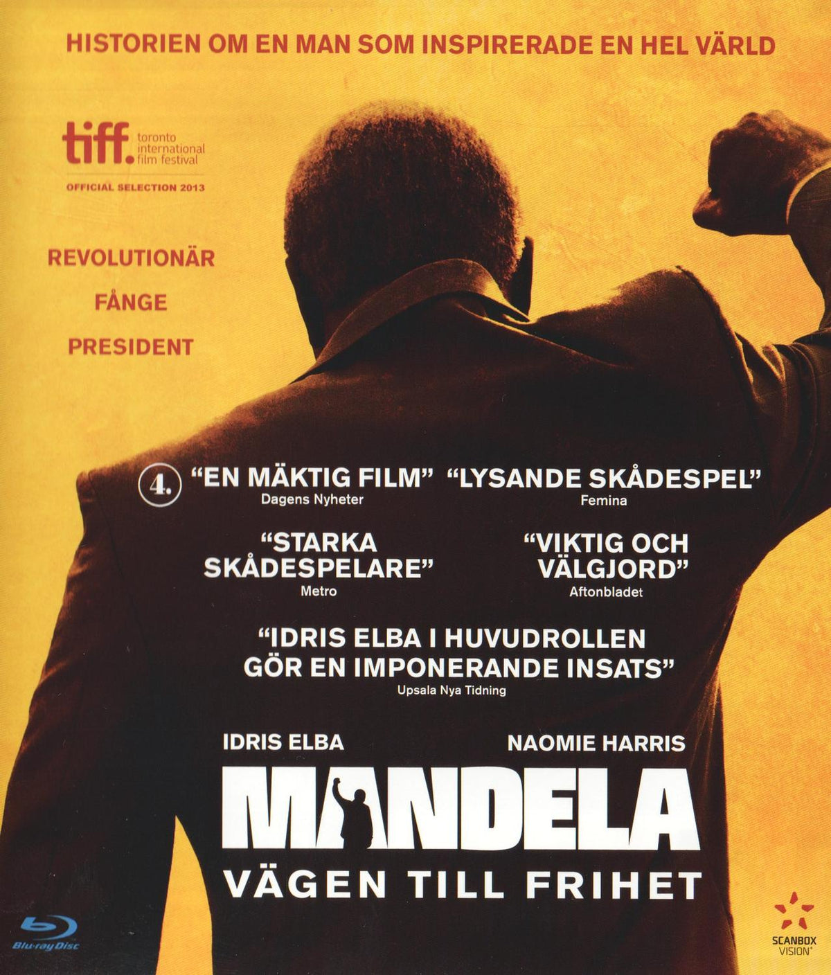 Mandela Long Walk to Freedom (2013) Blu-ray