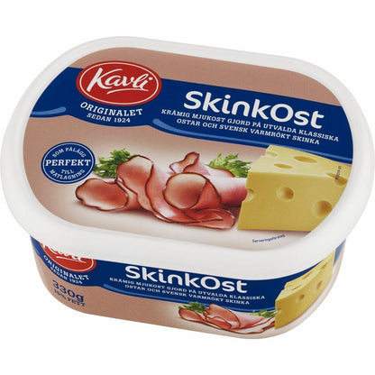 Kavli Skinkost Ham Cheese Spread 330 gram Made in Sweden