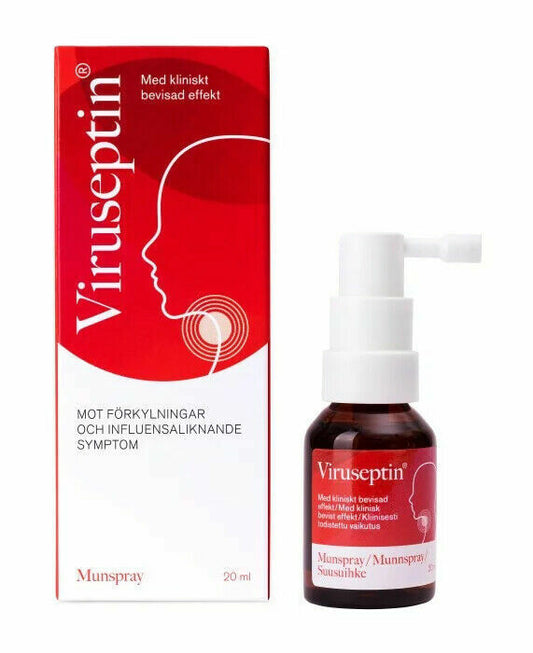 Viruseptin Cold Spray Oral Spray 20 ml Swedish Pharmacy