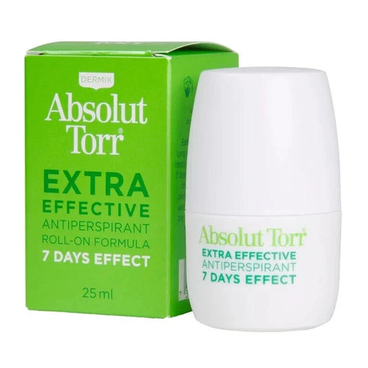 Dermix Absolut Torr Roll-On 25 ml Effective Swedish Antiperspirant 35 ml