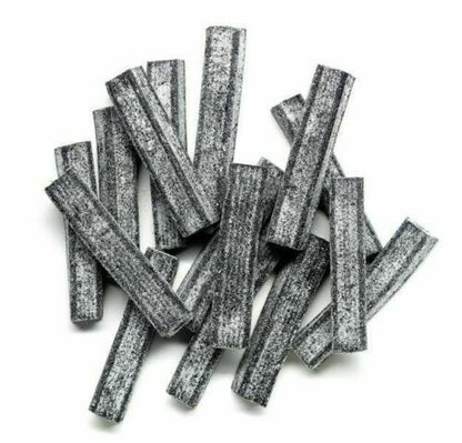 Malaco Salmiak Balk Super Salty Licorice Beams 1.1 KG Made in Sweden