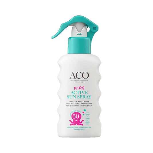 ACO Kids Active Sun Spray SPF 50+ UVA UVB 175 ml
