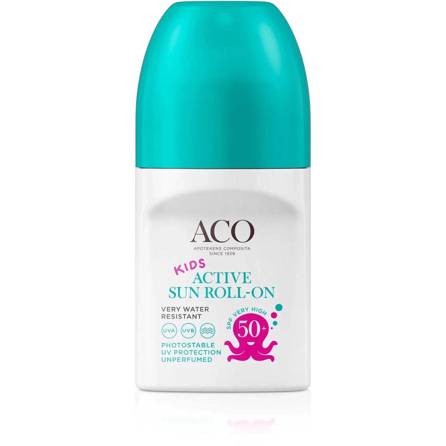 ACO Kids Active Sun Roll-On SPF 50+ UVA UVB 50 ml